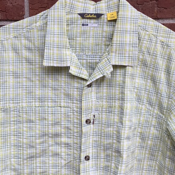 Cabela’s CoolMax short sleeve Size large - Picture 2 of 6